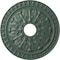 Ekena Millwork Warsaw Ceiling Medallion (Fits Canopies up to 3 1/2"), 18"OD x 3 1/2"ID x 1 3/8"P, Cloud Burst CM18WACBF - alternate 1
